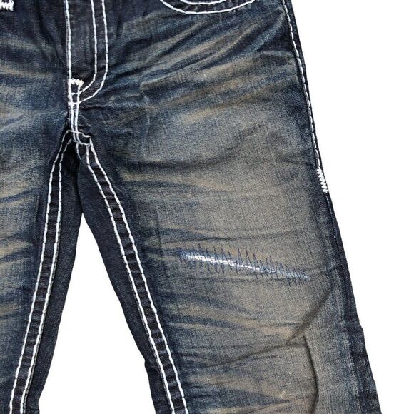 Vintage 2004-2008 True Religion Jeans Size 33 BILLY SUPER T - Picture 12 of 12